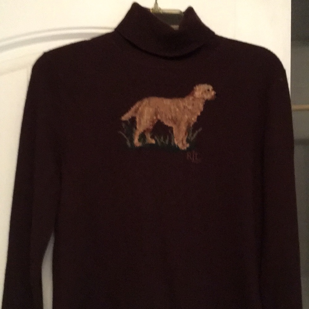 Ralph Lauren Golden Retriever sweater